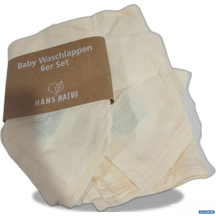 Artikel Nr. 443083: Hans Natur Baby Waschlappen Set 12Stk 