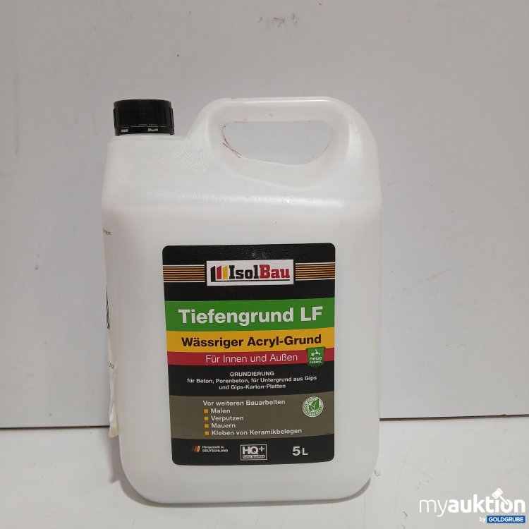 Artikel Nr. 479083: IsolBau Tiefengrund LF Wässriger Acryl-Grund 5L