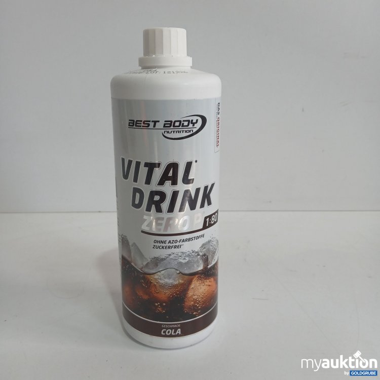 Artikel Nr. 816083 Artikel Nr. 816083: Best Body Vital Drink Zero 1:80 Cola Geschmack 1000ml