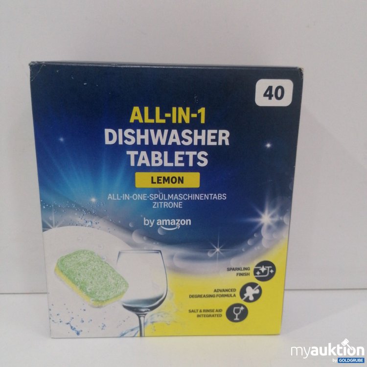 Artikel Nr. 826083 Artikel Nr. 826083: All in 1 Dishwasher Tablets Lemon 40 Tabs