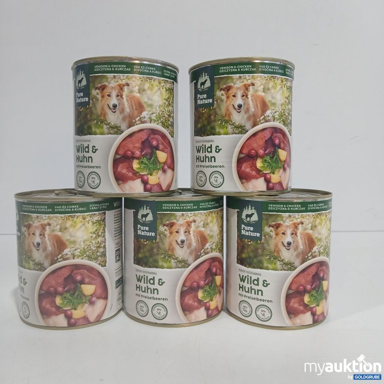 Artikel Nr. 845083: Pure Nature Hundefutter Wild&Huhn je 800g