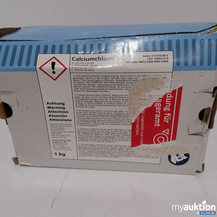 Artikel Nr. 848083 Artikel Nr. 848083: Wenko Nachfüllpackung Calciumchlorid 1000g