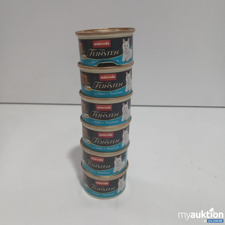 Artikel Nr. 852083: Animonda Feinsten Huhn + Thunfisch 6x85g
