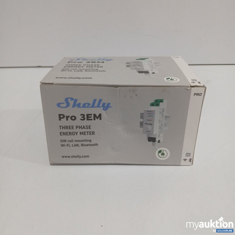 Artikel Nr. 877083: Shelly Pro 3EM Three Phase Energy Meter 