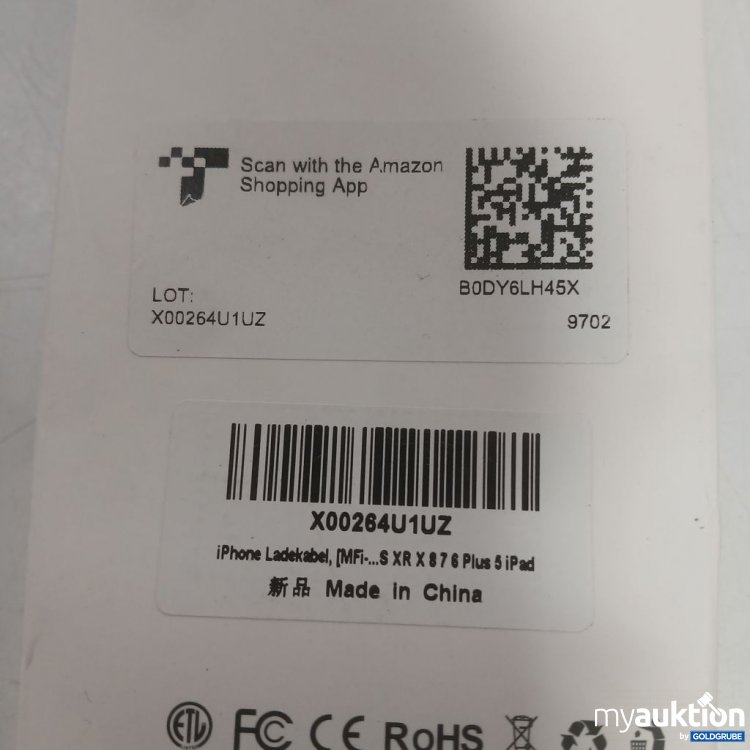 Artikel Nr. 938083 Artikel Nr. 938083: Wall Charger CA-1575W 5V 2.5A i Phone Ladekabel