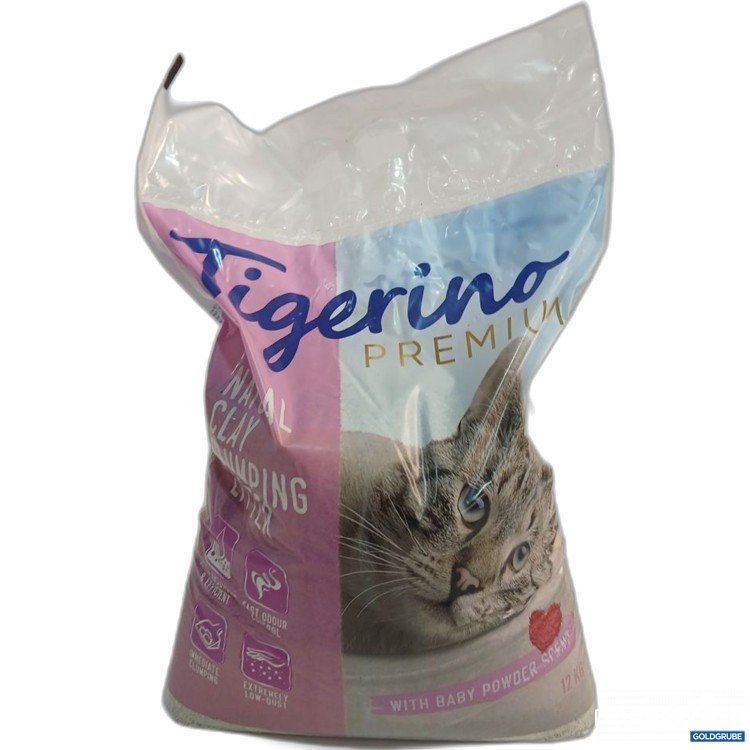 Artikel Nr. 954083 Artikel Nr. 954083: Tigerino Premium Katzenstreu mit Babypuderduft 12kg
