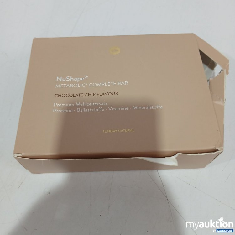 Artikel Nr. 961083: Sunday Natural NuShape Metabolic Complete Bar Chocolate Chip Flavour 6x70g