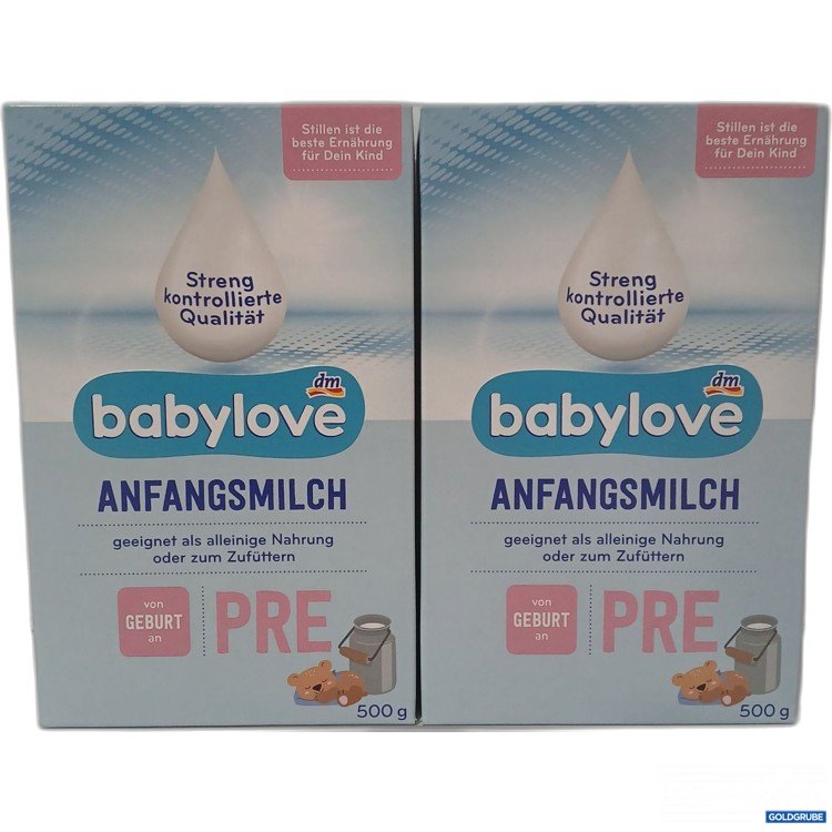 Artikel Nr. 972083: Babylove Anfangsmilch PRE 2×500g