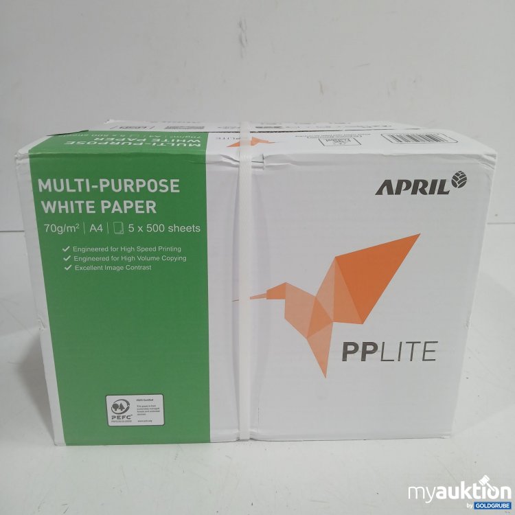 Artikel Nr. 994083 Artikel Nr. 994083: PP Lite Multi-Purpose White Paper A4 5x500Sheets