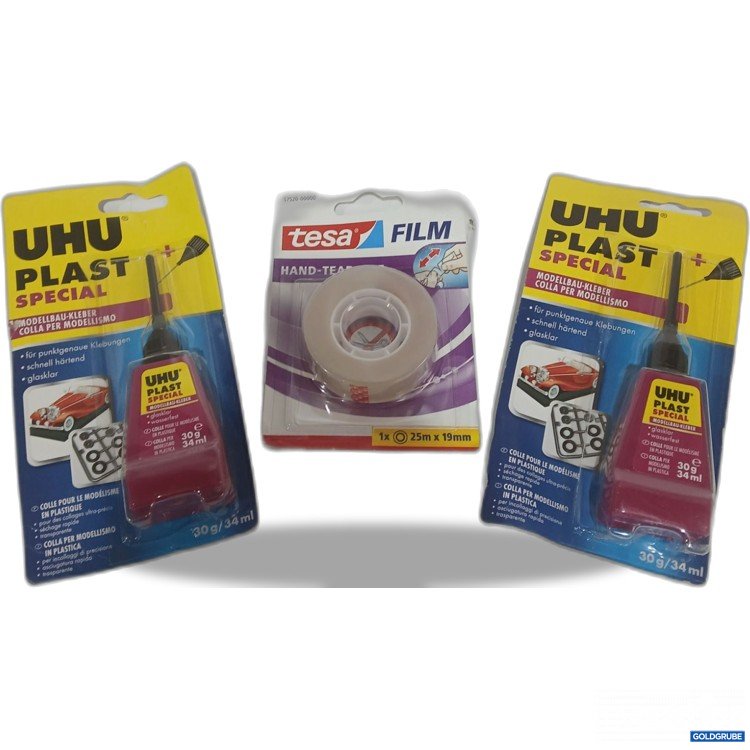 Artikel Nr. 995083 Artikel Nr. 995083: UHU Plast Special & tesa Film Hand Tearable