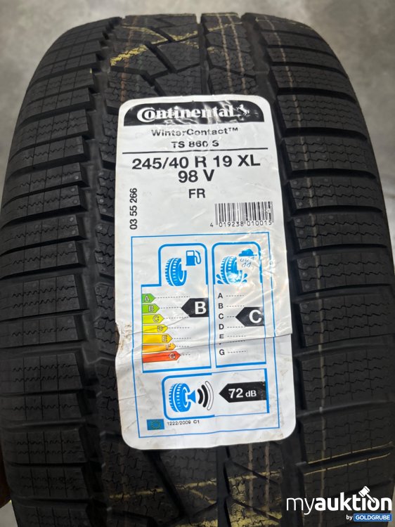 Artikel Nr. 436084 Artikel Nr. 436084: Continental Winter Contact Reifen 245/40R 19
