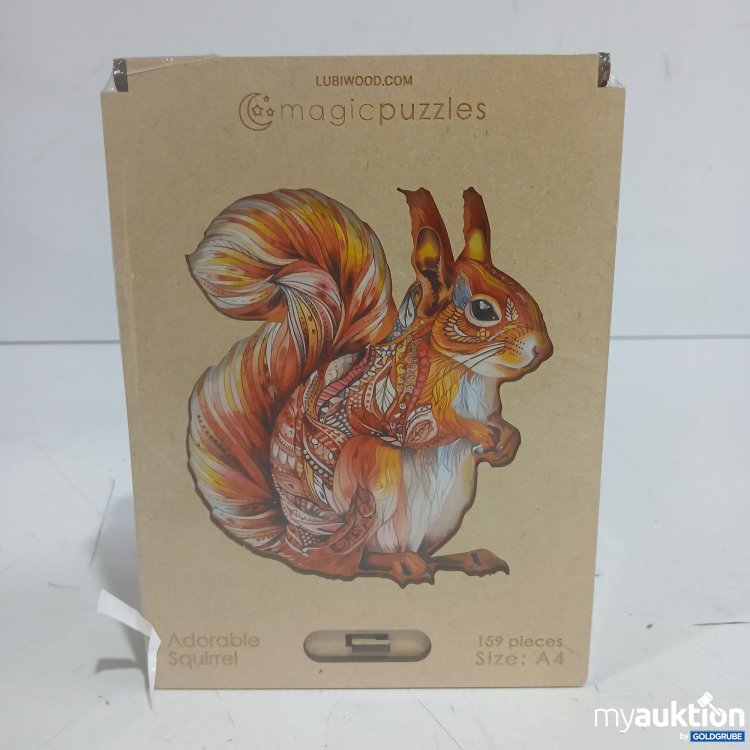 Artikel Nr. 463084 Artikel Nr. 463084: Lubiwood magicpuzzles Adorable Squirrel 159Pieces Size:A4