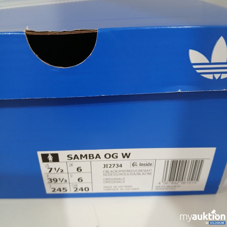 Artikel Nr. 464084: Adidas Samba OG W Größe 39 1/3