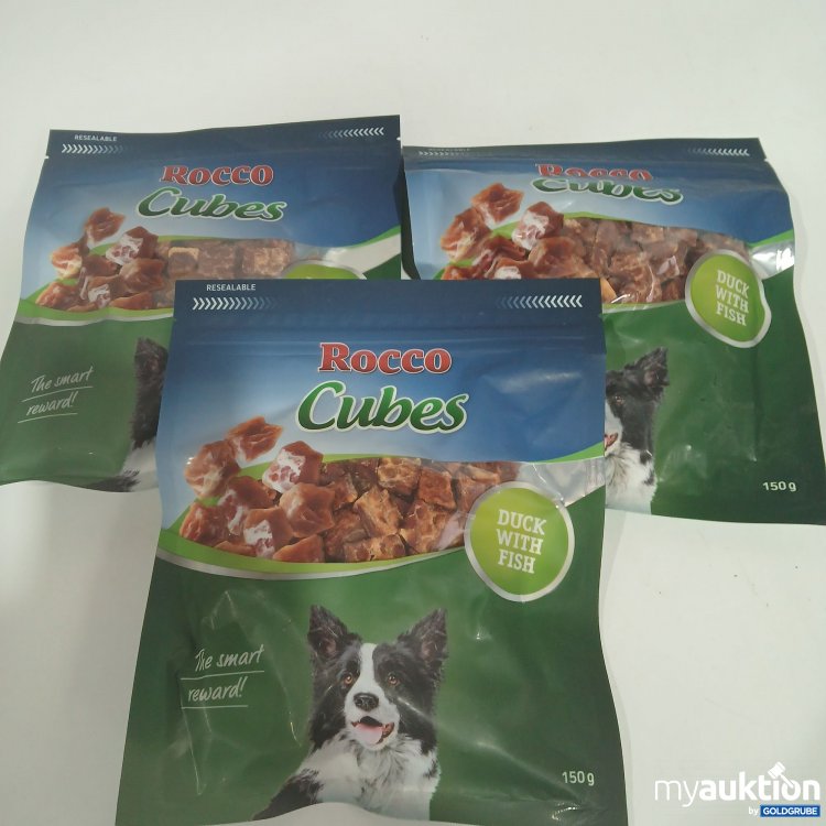Artikel Nr. 818084 Artikel Nr. 818084: Rocco Cubes Duck with Fish je 150g