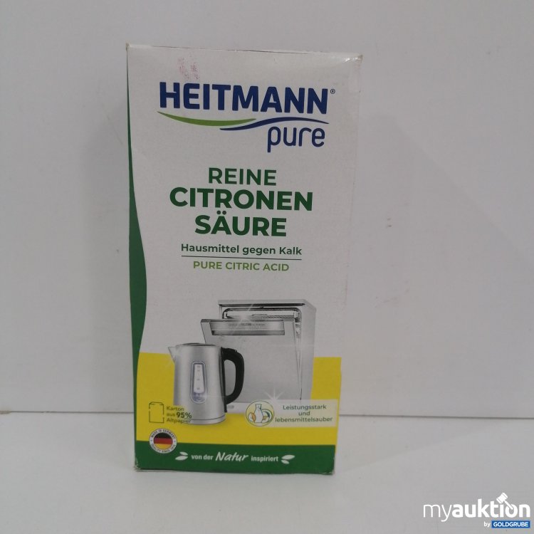 Artikel Nr. 826084 Artikel Nr. 826084: Heitmann Pure reine Zitronensäure 350g