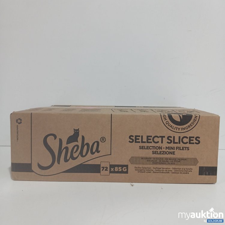 Artikel Nr. 845084: Sheba Select Slices in Sauce Geflügel Variationen 72x85g 