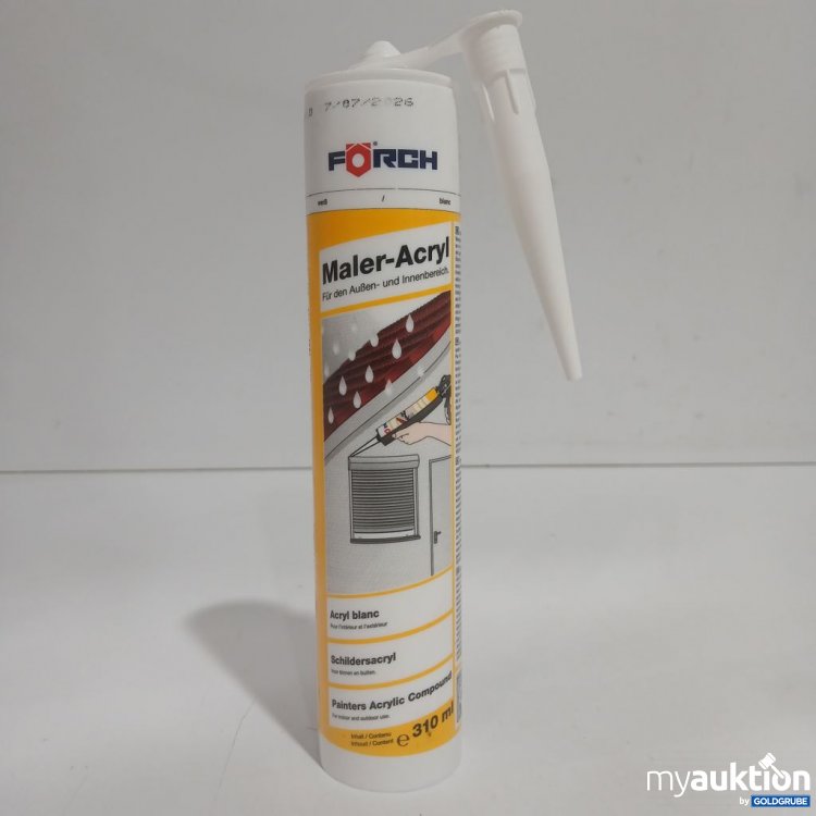 Artikel Nr. 893084: FÖRCH Maler-Acryl Acryl weiß 310 ml