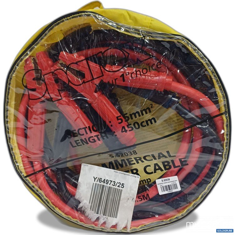 Artikel Nr. 897084: Sparex Starthilfekabel, Länge 450cm, Querschnitt 55mm²