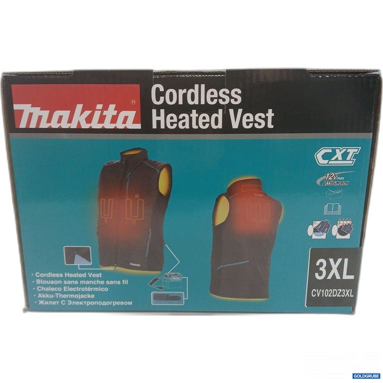 Artikel Nr. 915084: Makita Cordless Heated Vest CV102DZ3XL