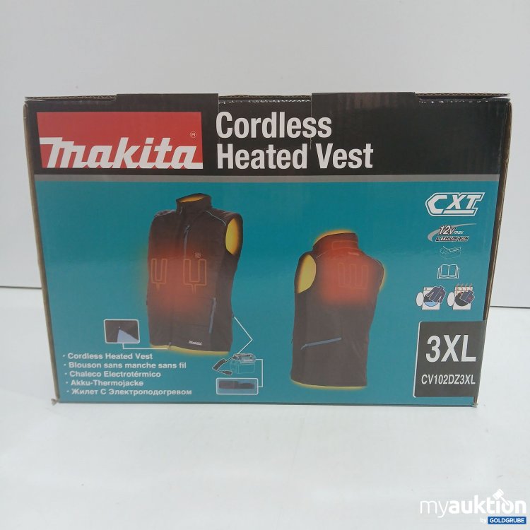 Artikel Nr. 915084: Makita Cordless Heated Vest CV102DZ3XL