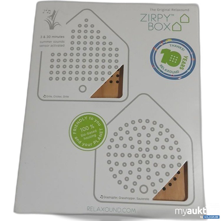 Artikel Nr. 922084: Relaxound Zirpy Box Geräuschgenerator
