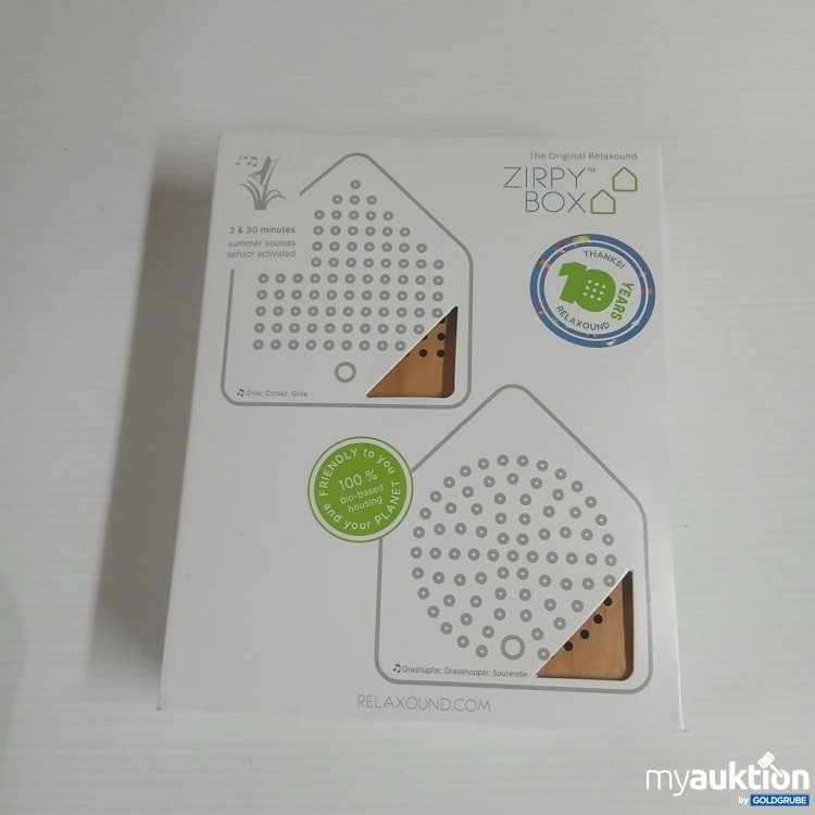 Artikel Nr. 922084: Relaxound Zirpy Box Geräuschgenerator