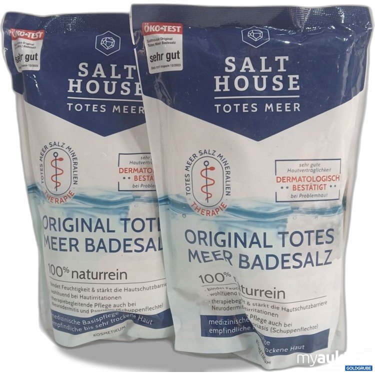 Artikel Nr. 953084: Salt House Original Totes Meer Badesalz 2x500g