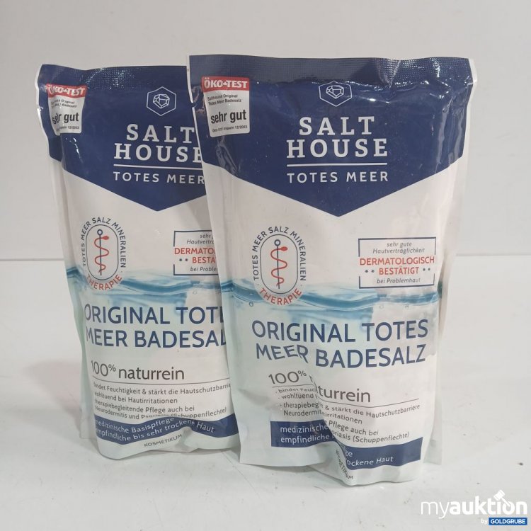 Artikel Nr. 953084: Salt House Original Totes Meer Badesalz 2x500g