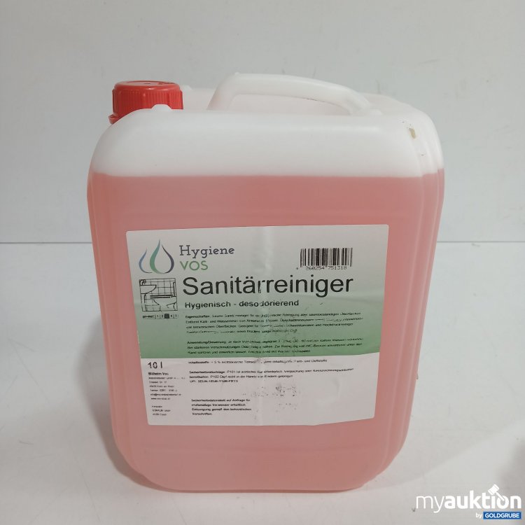 Artikel Nr. 958084: Hygiene Vos Sanitärreiniger 10L 