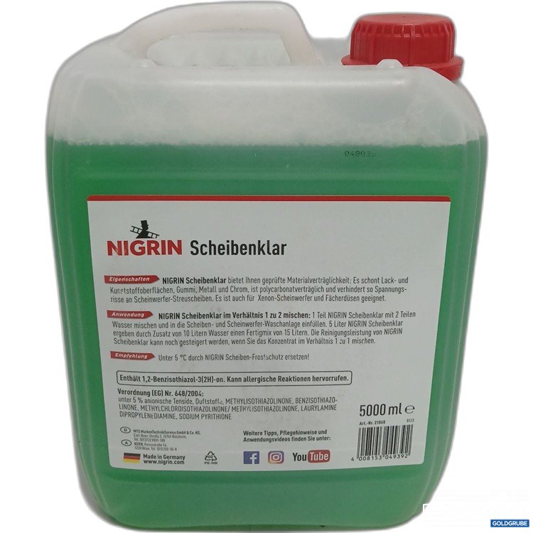 Artikel Nr. 959084: Nigrin Scheibenklar 5000ml 