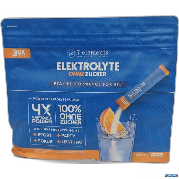 Artikel Nr. 961084: 7 elements Elektrolyte Ohne Zucker 300g 