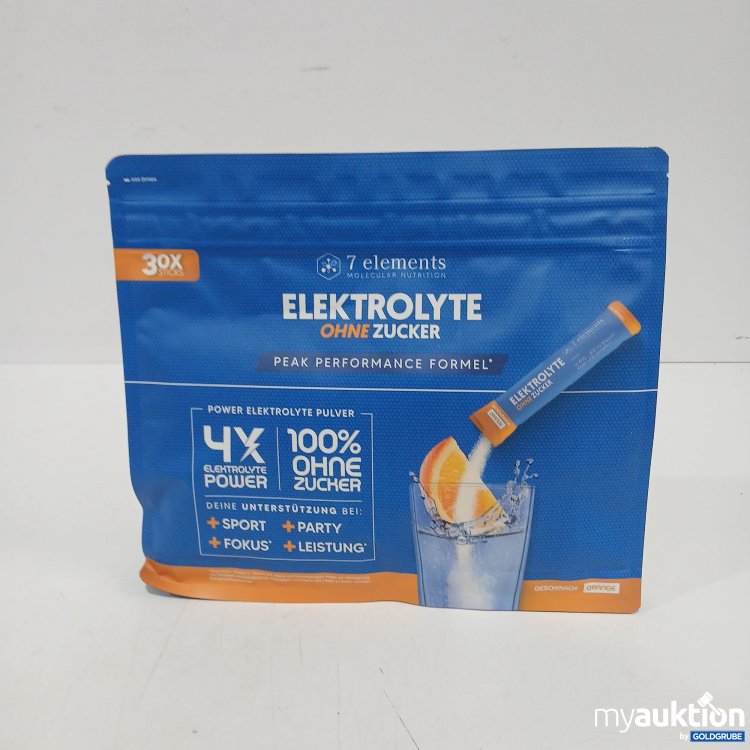 Artikel Nr. 961084: 7 elements Elektrolyte Ohne Zucker 300g 