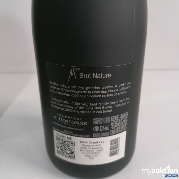 Artikel Nr. 439085: M09 Brut Nature Jahrgangs Champagner 2009 1,5l
