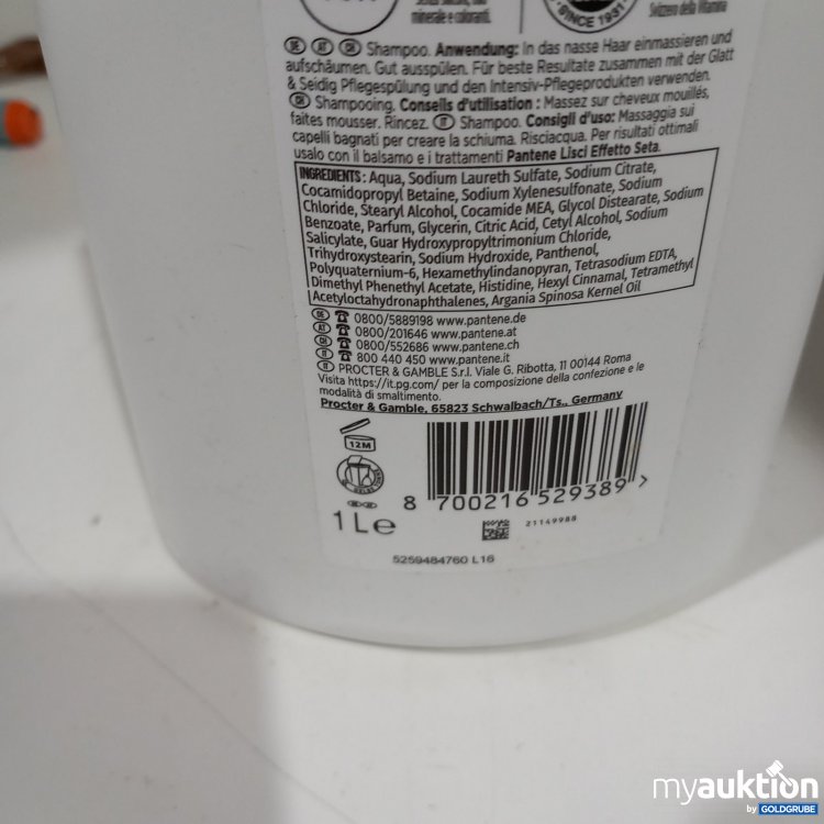 Artikel Nr. 470085 Artikel Nr. 470085: Pantene Pro-V Shampoo Glatt & Seidig