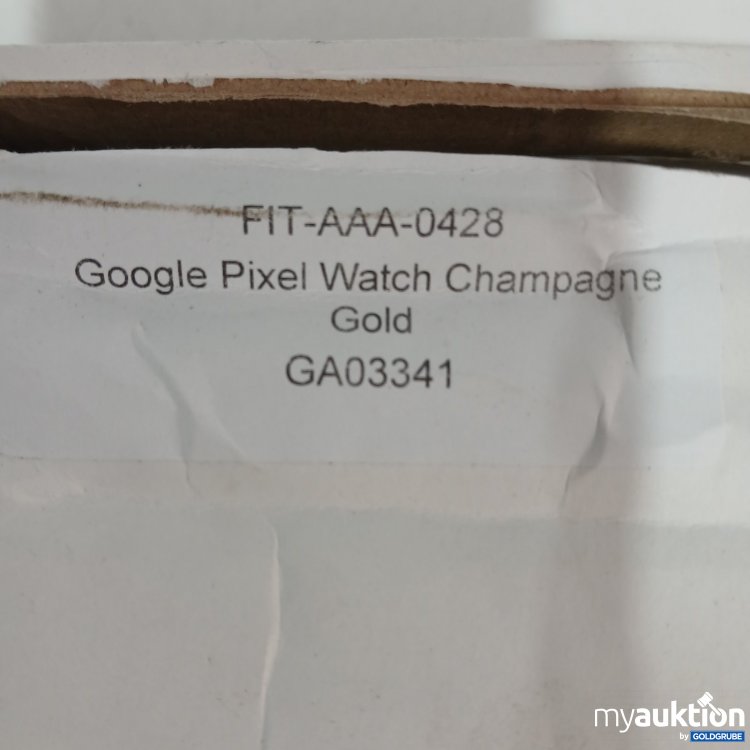 Artikel Nr. 472085 Artikel Nr. 472085: Google Pixel Watch Champagne Gold