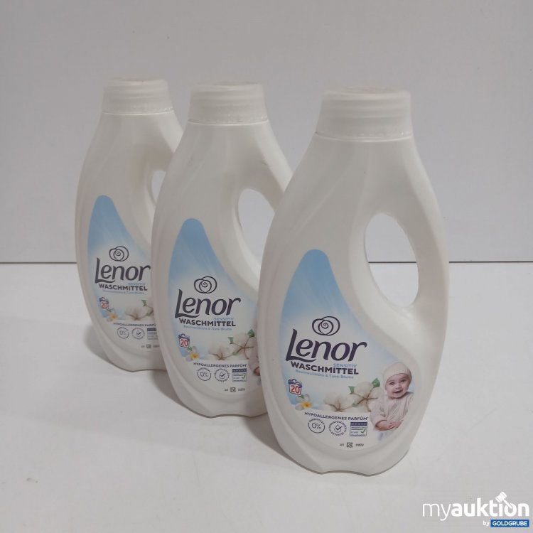 Artikel Nr. 814085: Lenor Waschmittel 3x900ml