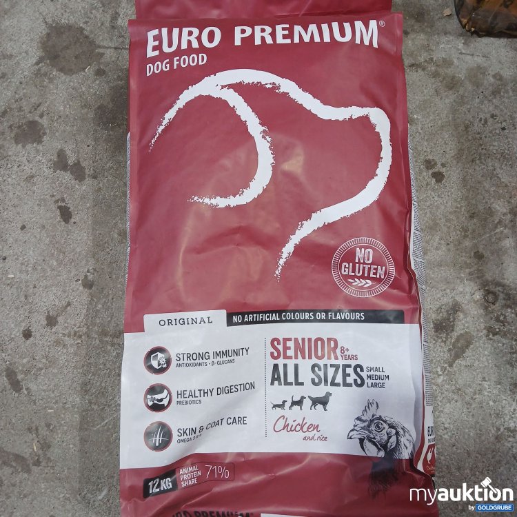 Artikel Nr. 845085: Euro Premium Hundefutter Senior 8+ Chicken and Rice 12kg 