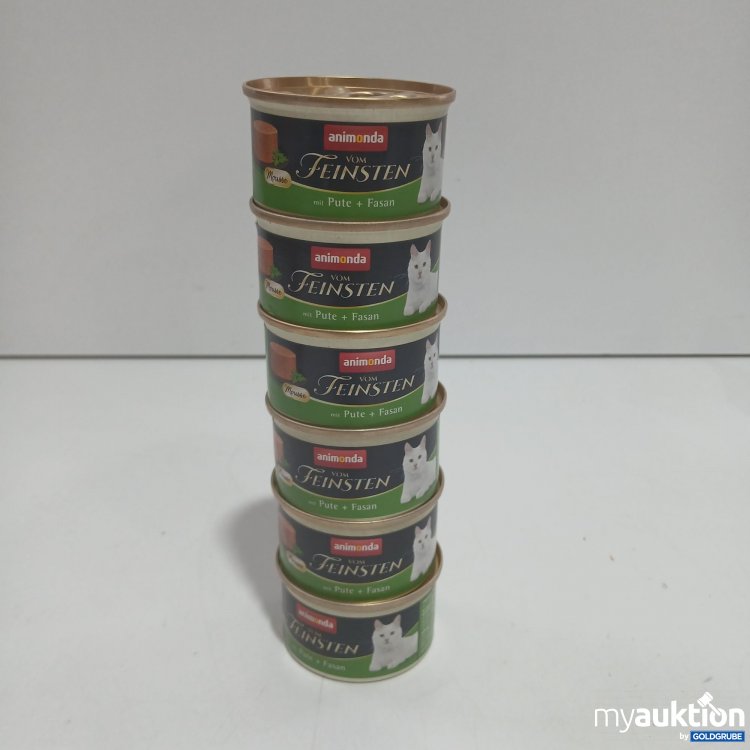 Artikel Nr. 852085: Animonda Feinsten Pute + Fasan 6x85g
