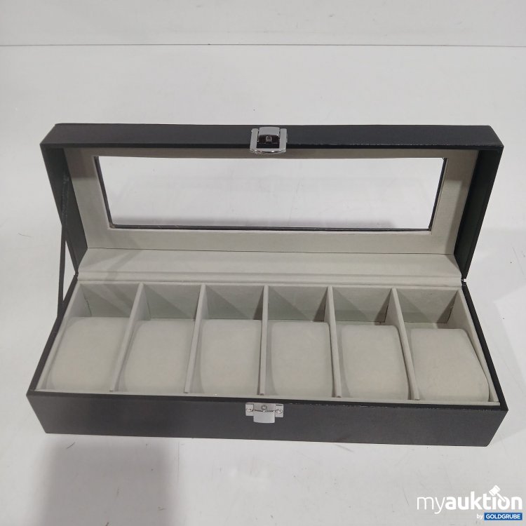 Artikel Nr. 862085: Uhrenaufbewahrungsbox für 6Uhren ca. 30x11x8cm 