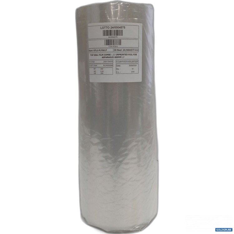 Artikel Nr. 883085: Unbedruckte Folie für Spargel 400mm