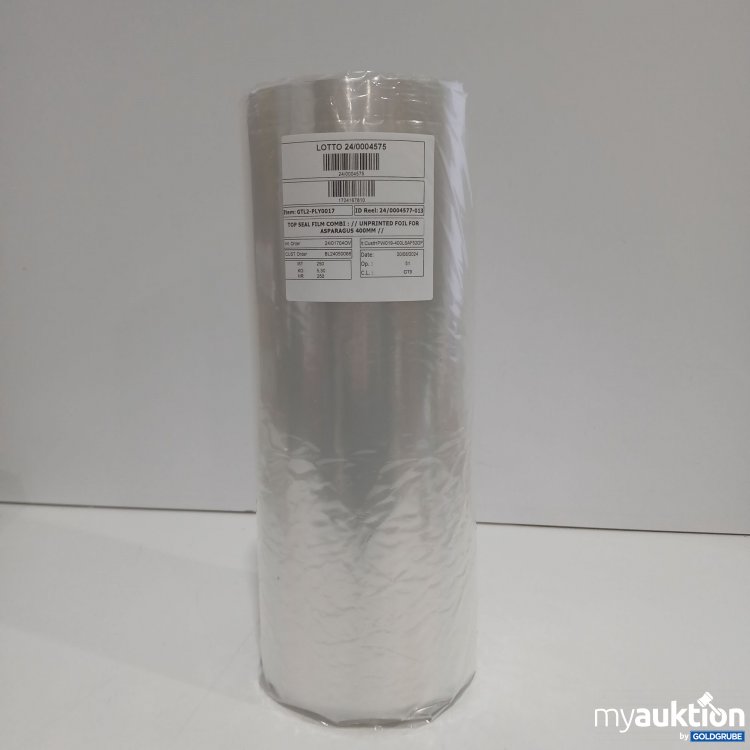 Artikel Nr. 883085: Unbedruckte Folie für Spargel 400mm