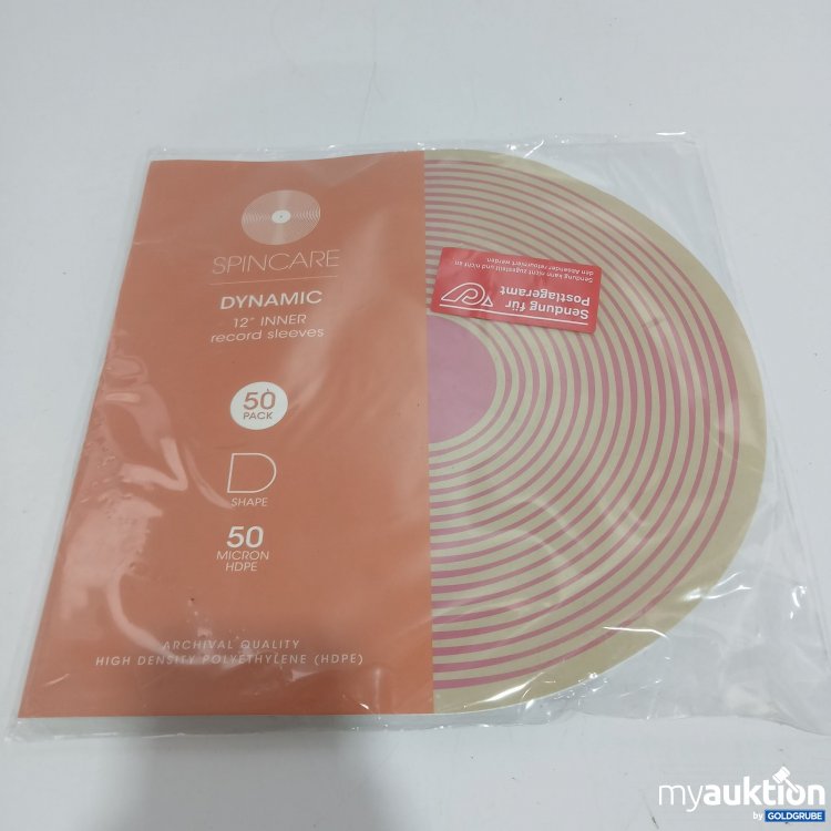 Artikel Nr. 911085 Artikel Nr. 911085: Spincare Dynamic 12" Inner record sleeves 50Pcs
