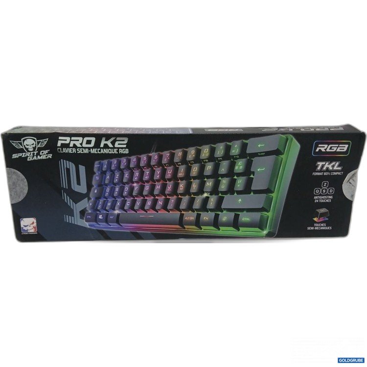 Artikel Nr. 920085: Spirit of Gamer PRO K2 Gaming Tastatur TKL
