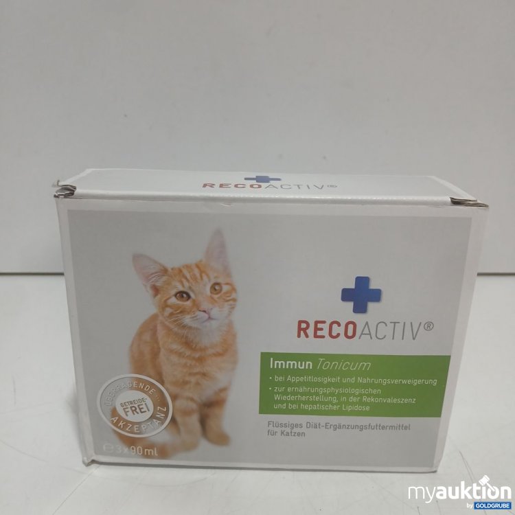 Artikel Nr. 938085 Artikel Nr. 938085: RECOACTIV Immun Tonicum Diät-Ergänzungsfuttermittel für Katzen 3x90 ml
