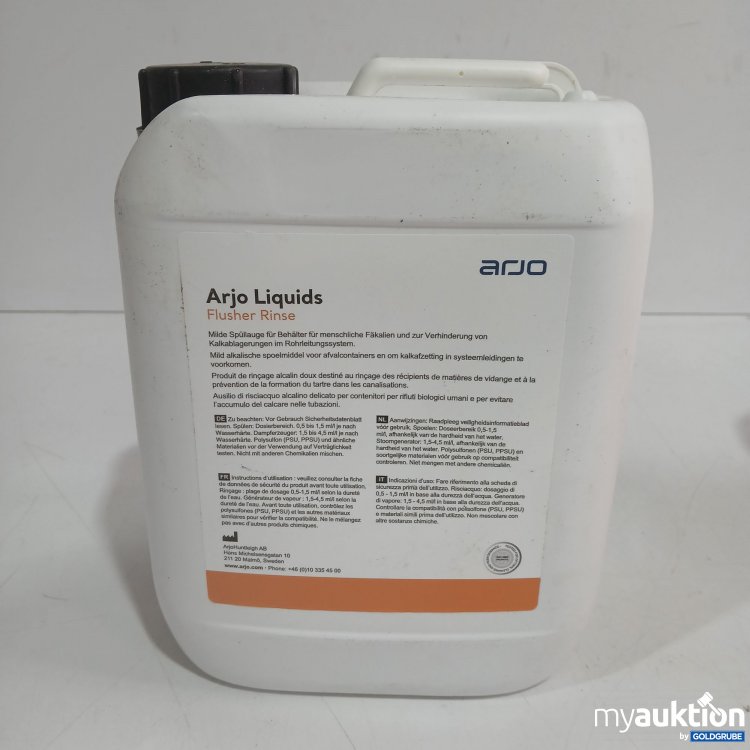 Artikel Nr. 958085: Arjo Liquids Flusher Rinse 5L