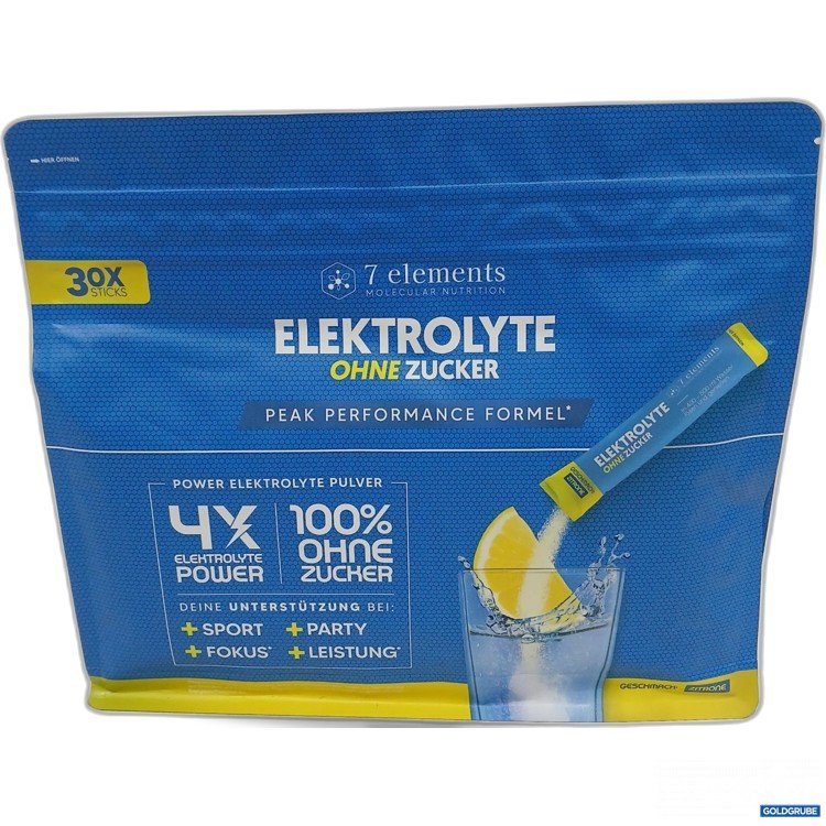 Artikel Nr. 961085: 7 elements Elektrolyte Ohne Zucker Zitrone 300g 