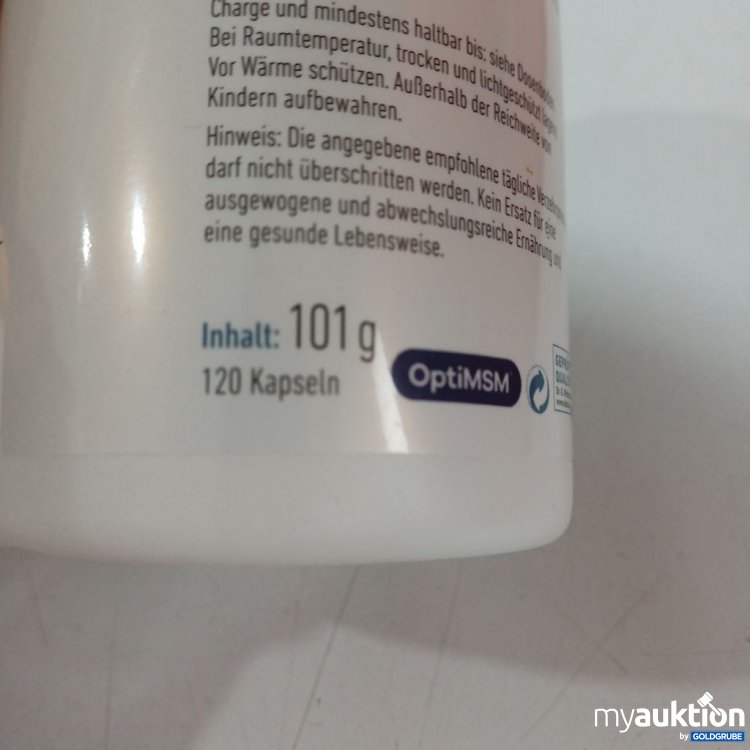 Artikel Nr. 971085 Artikel Nr. 971085: BIoGENA MSM Formula Kapseln 101g