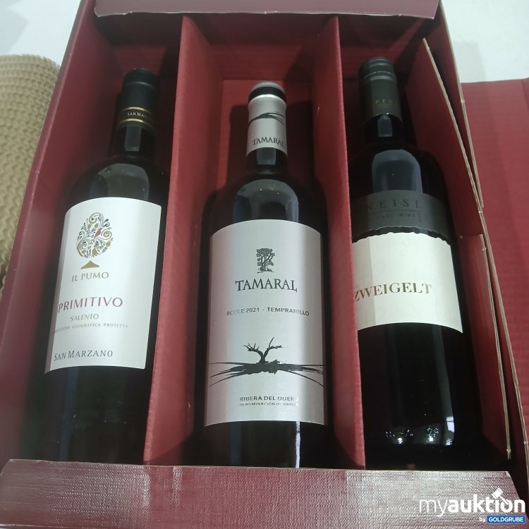 Artikel Nr. 991085 Artikel Nr. 991085: Wein Geschenke Set laut Foto 3x750ml