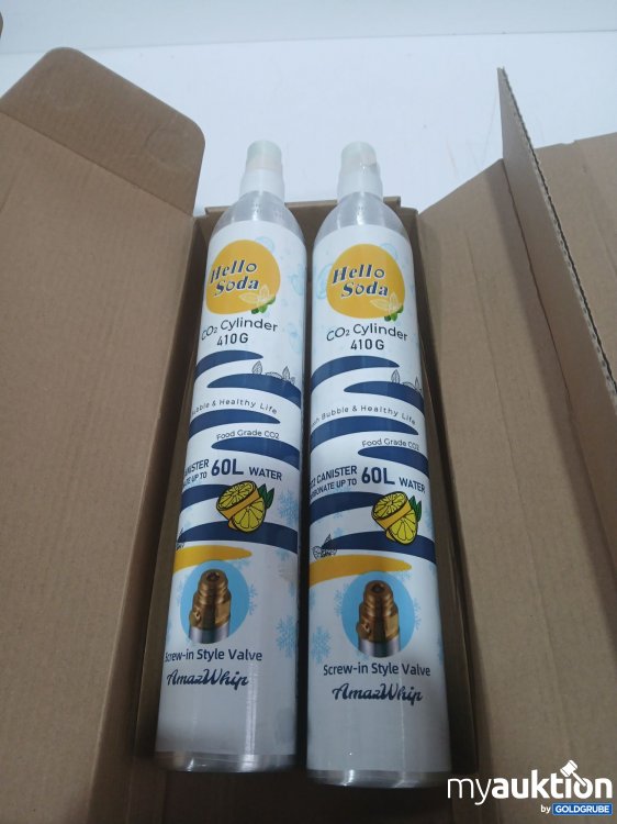 Artikel Nr. 995085 Artikel Nr. 995085: HELLO SODA CO 2 Zylinder 410G 60l