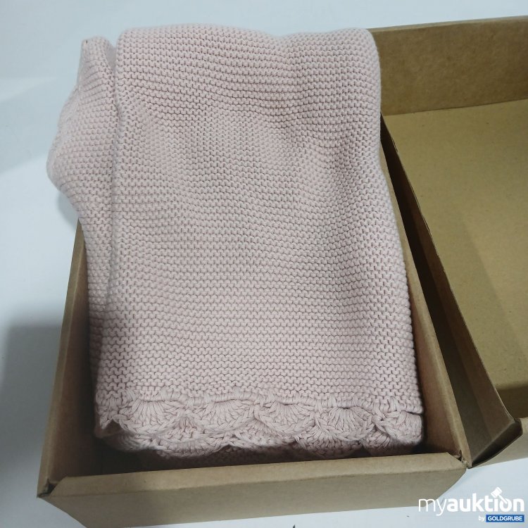 Artikel Nr. 443086: Babydecke rosa 80x100cm 8842-627-1 